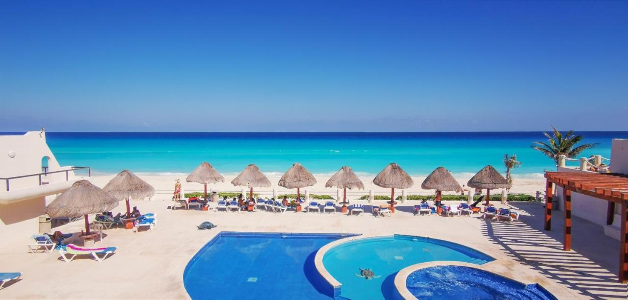 Villa Aurora Beautiful Beachfront Apartment Cancun Dış mekan fotoğraf